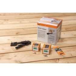 Set HECO-Clipper,50 x HECO-Clipper, 150 x HECO-TOPIX-A2 4,0 x 25 mm, 100 x HECO-TOPIX-A2 4,0 x 30 mm