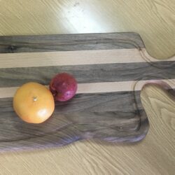 Tocator din lemn de Nuc si Fag